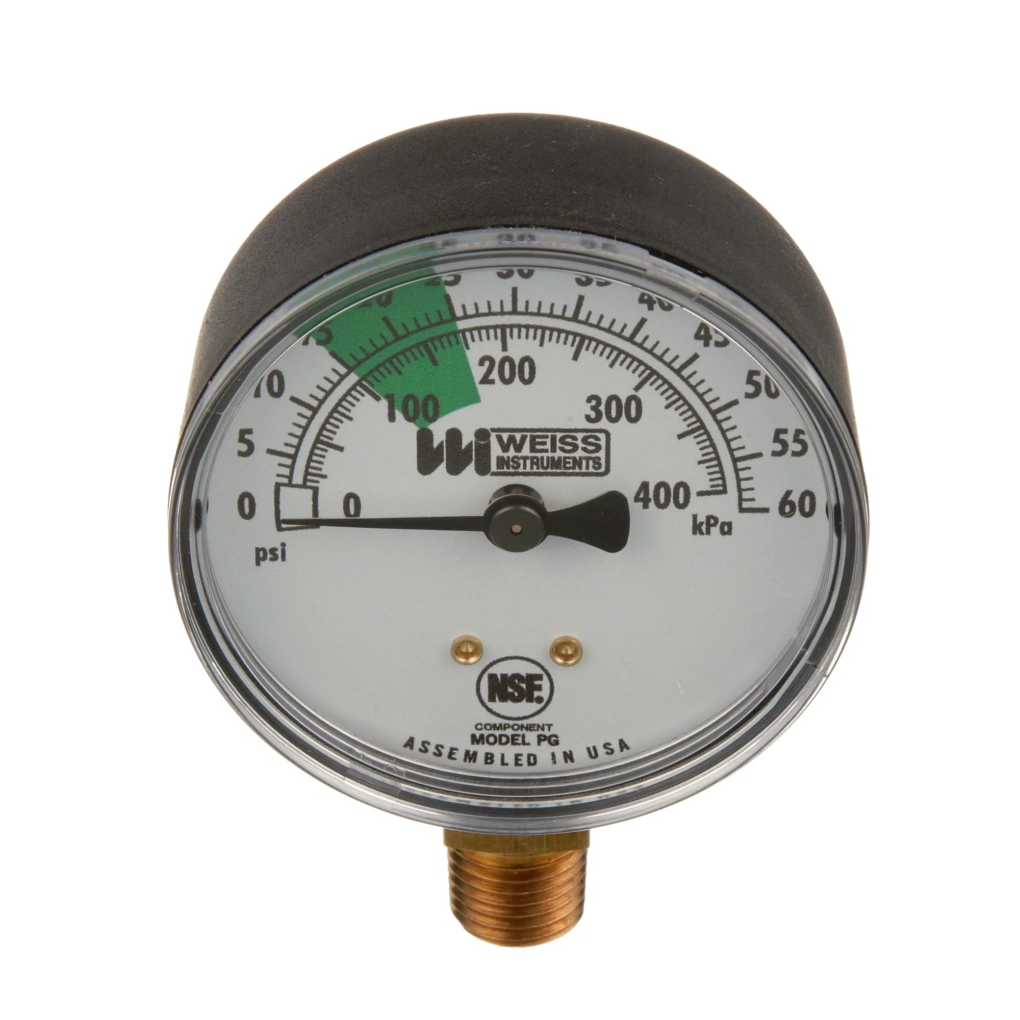00-918460 Vulcan Hart - Water Pressure Gauge 0-60 PSI alternate view 1 00-918460 Vulcan Hart - Water Pressure Gauge 0-60 PSI alternate view 1